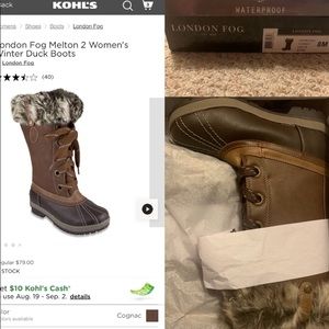 London Fog winter boots